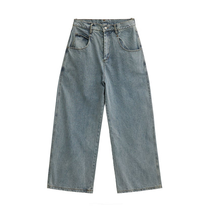 Cleanfit Washed Retro Loose Jeans
