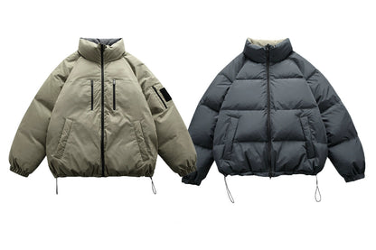 Reversible Thickened Down Puffer Jacket