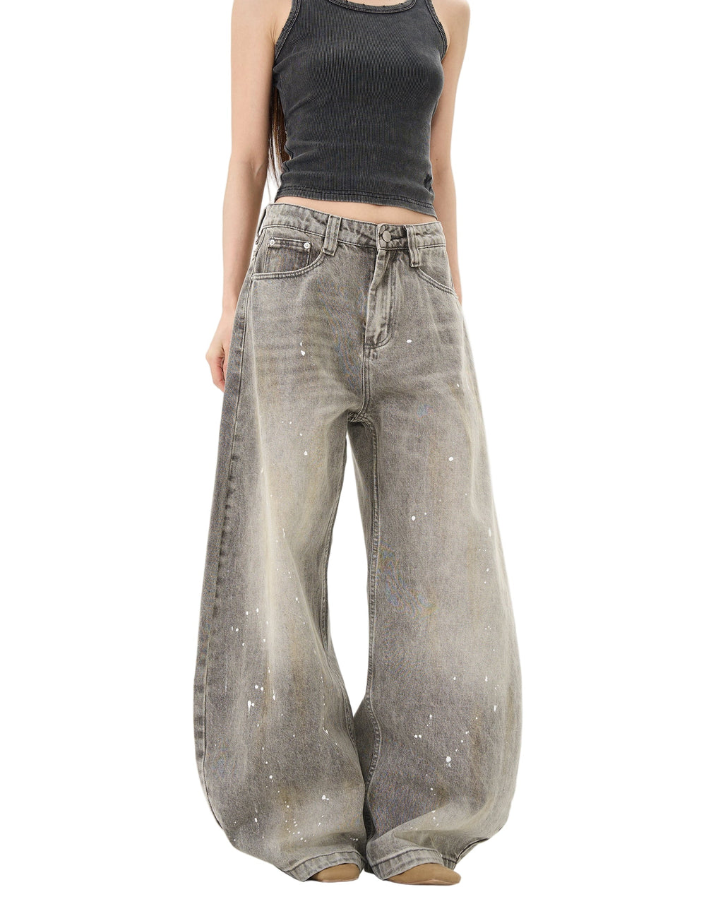Splashed Ink Jeans