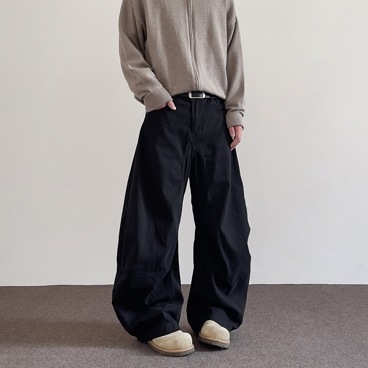 Vintage Cleanfit Oversize Washed Distressed Pants