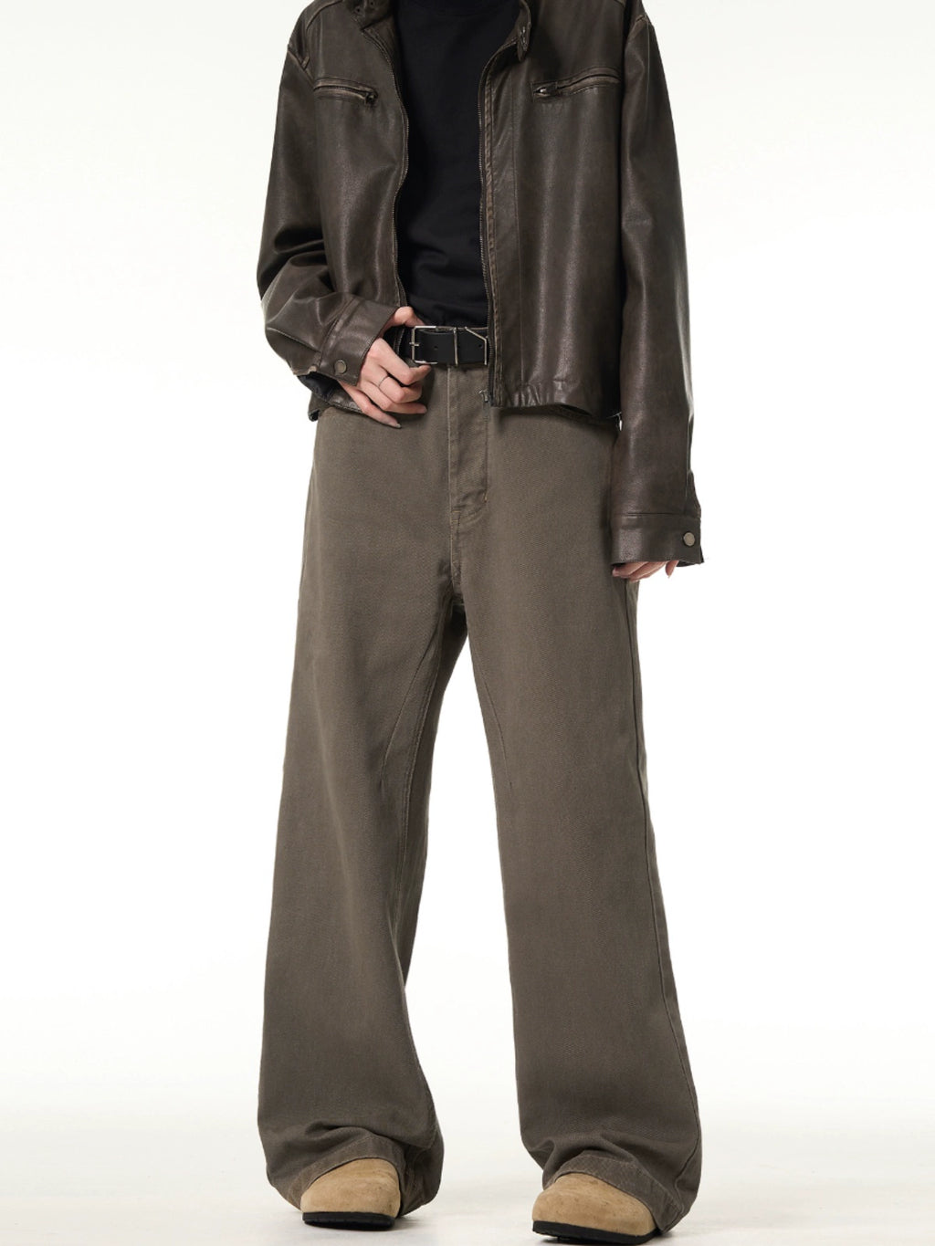 Casual Niche Vintage Straight Jeans