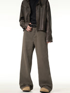 Casual Niche Vintage Straight Jeans