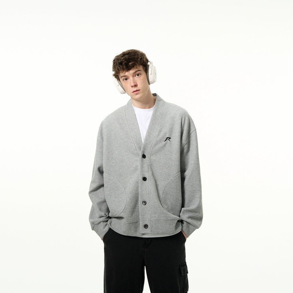 Casual V-Neck Button Cardigan
