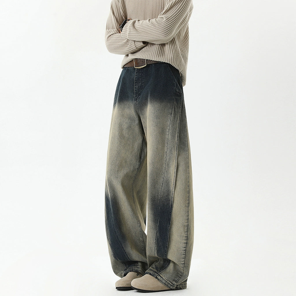Street Vibe Casual Loose Distressed Wide Leg Jeans