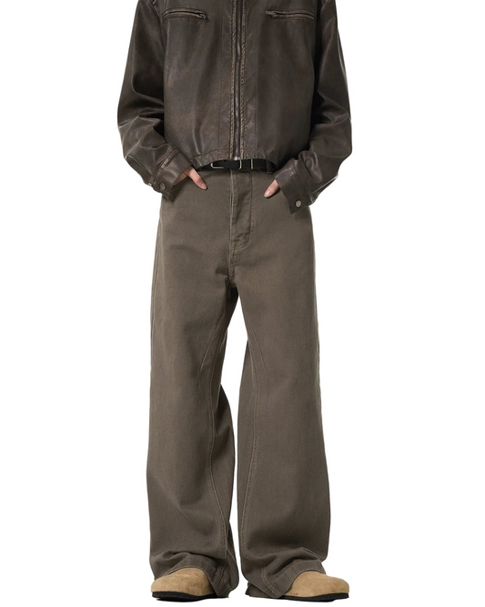 Casual Niche Vintage Straight Jeans