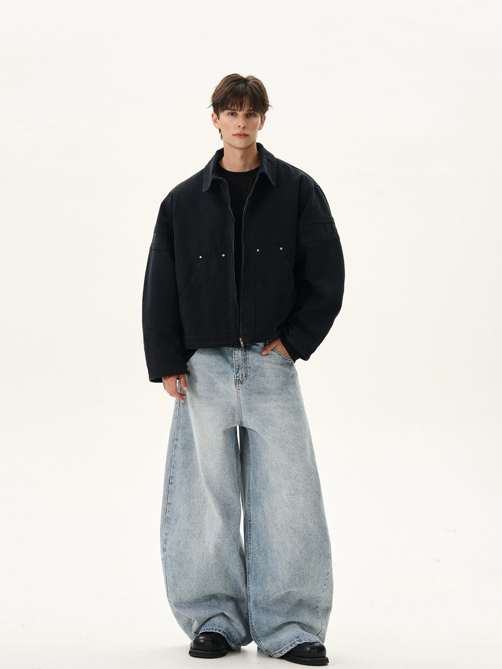 Vintage Washed Boxy Jacket
