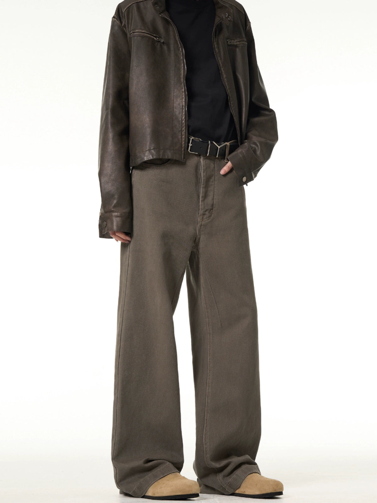 Casual Niche Vintage Straight Jeans