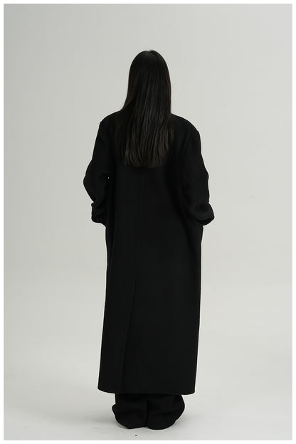 Premium Cashmere Woolen Long Coat