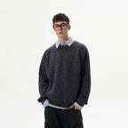 Casual Crew Neck Cable-Knit Sweater