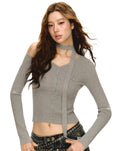 Retro Design Sense Slim Fit Knit Cardigan
