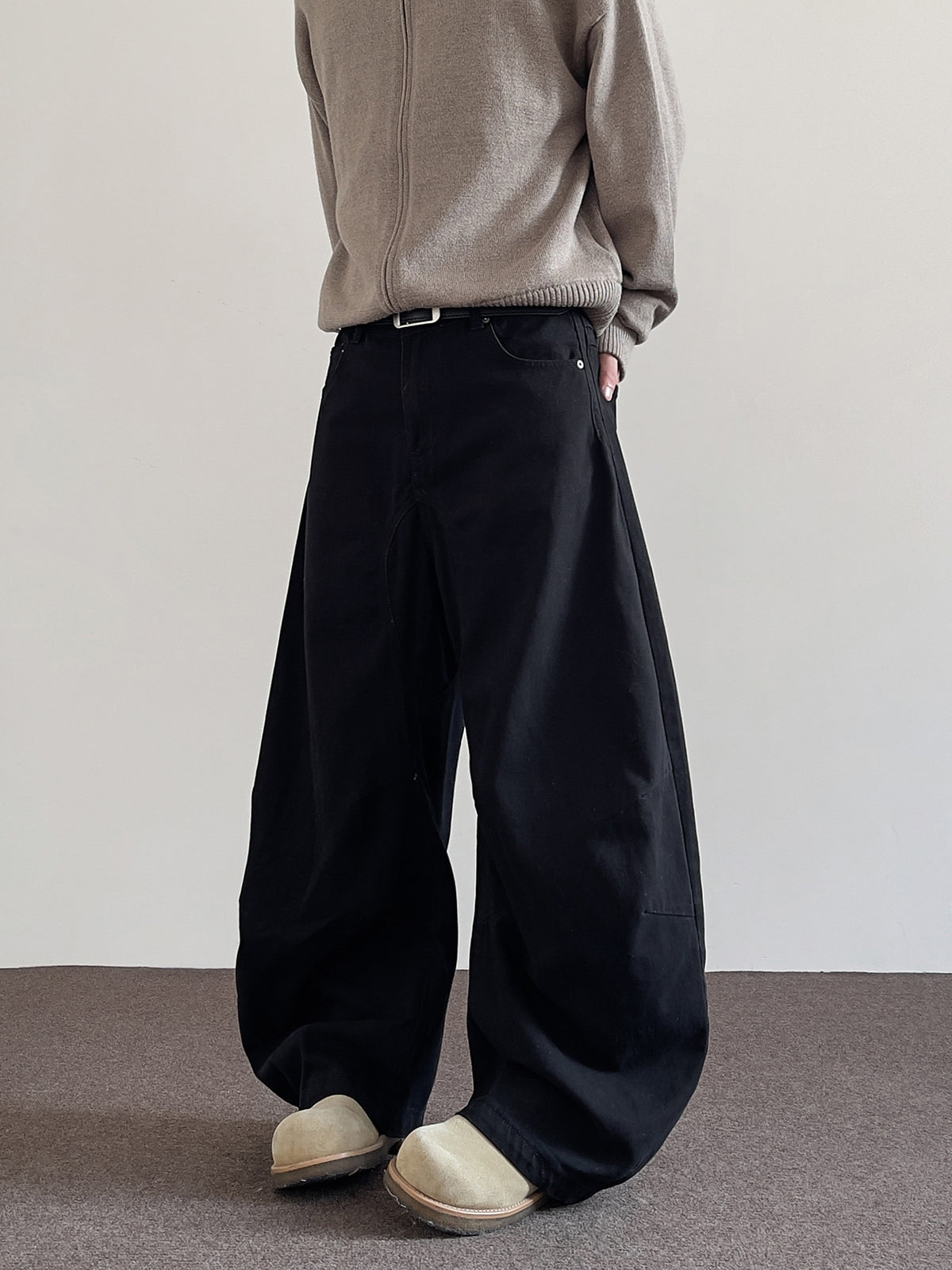 Vintage Cleanfit Oversize Washed Distressed Pants