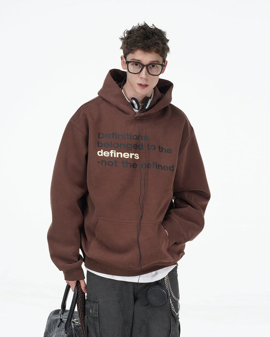 400g Definer Oversize Hoodie