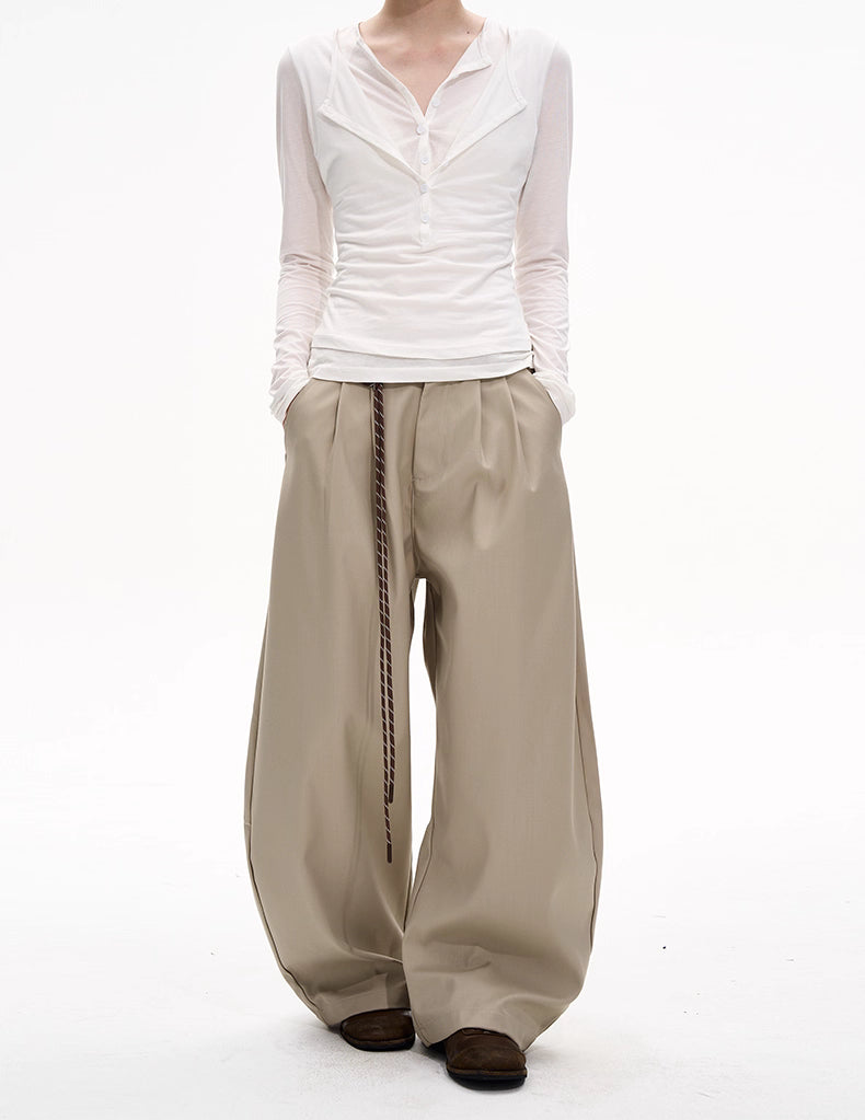 American Vintage Pleated High-End Scimitar Pants