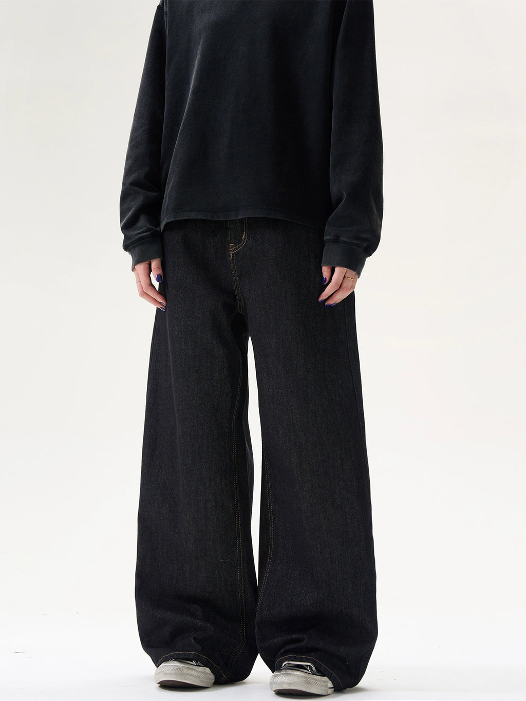 Classic Retro Straight Jeans