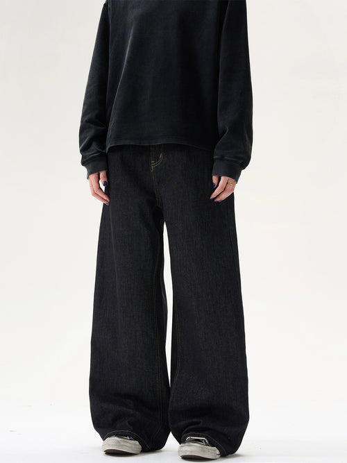 Classic Retro Straight Jeans