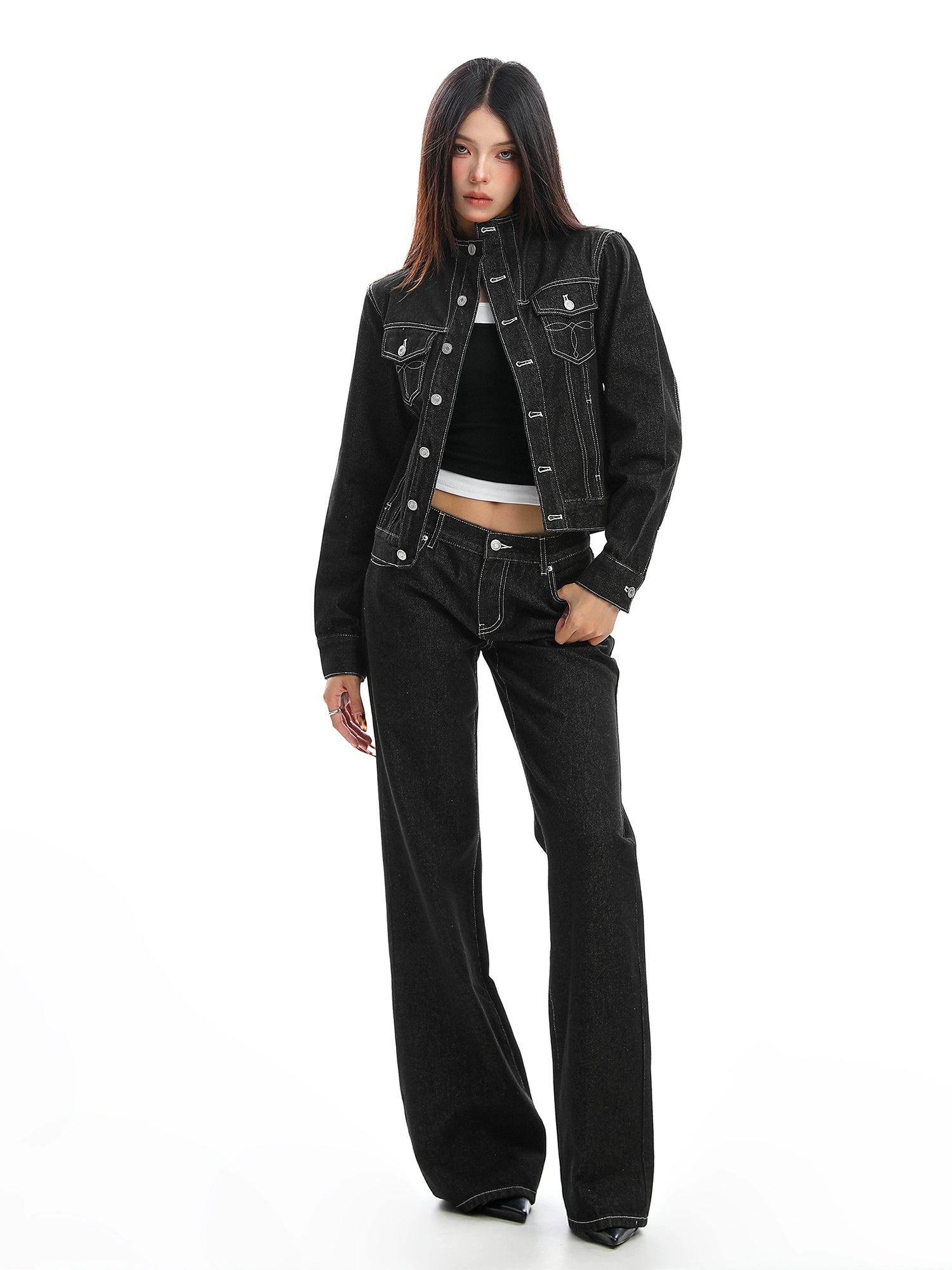 Denim Jacket & Jeans Set