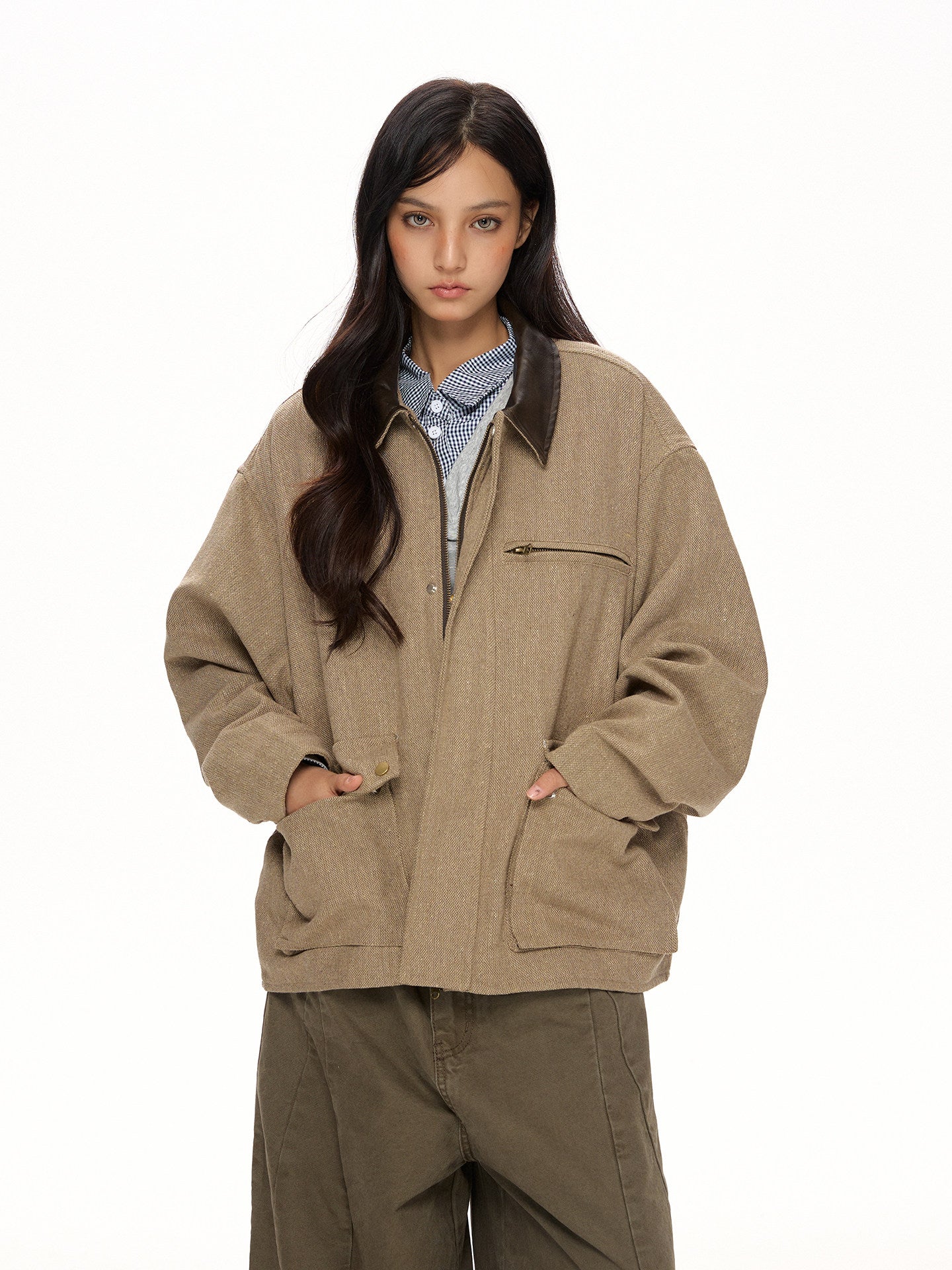 Silhouette Cargo Coat Jacket