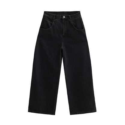 Cleanfit Washed Retro Loose Jeans