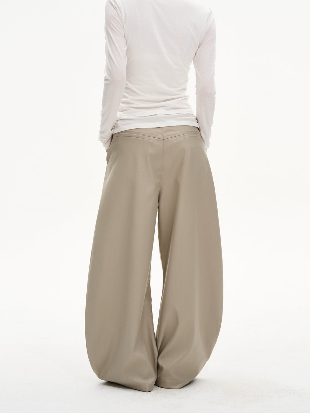 American Vintage Pleated High-End Scimitar Pants