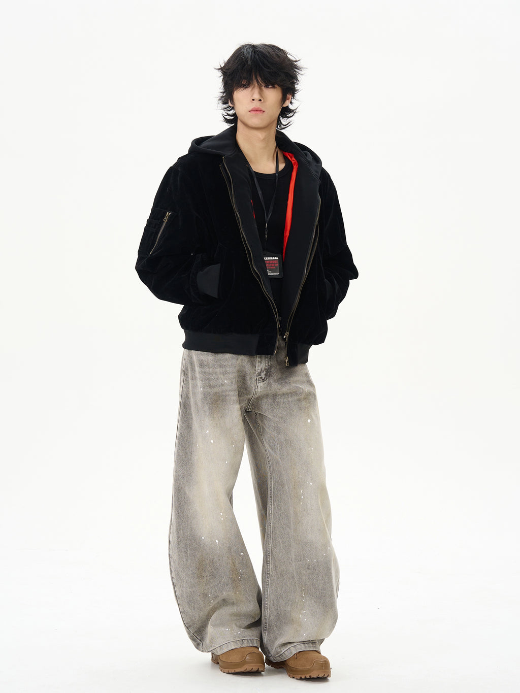 Splashed Ink Jeans