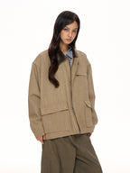 Silhouette Cargo Coat Jacket