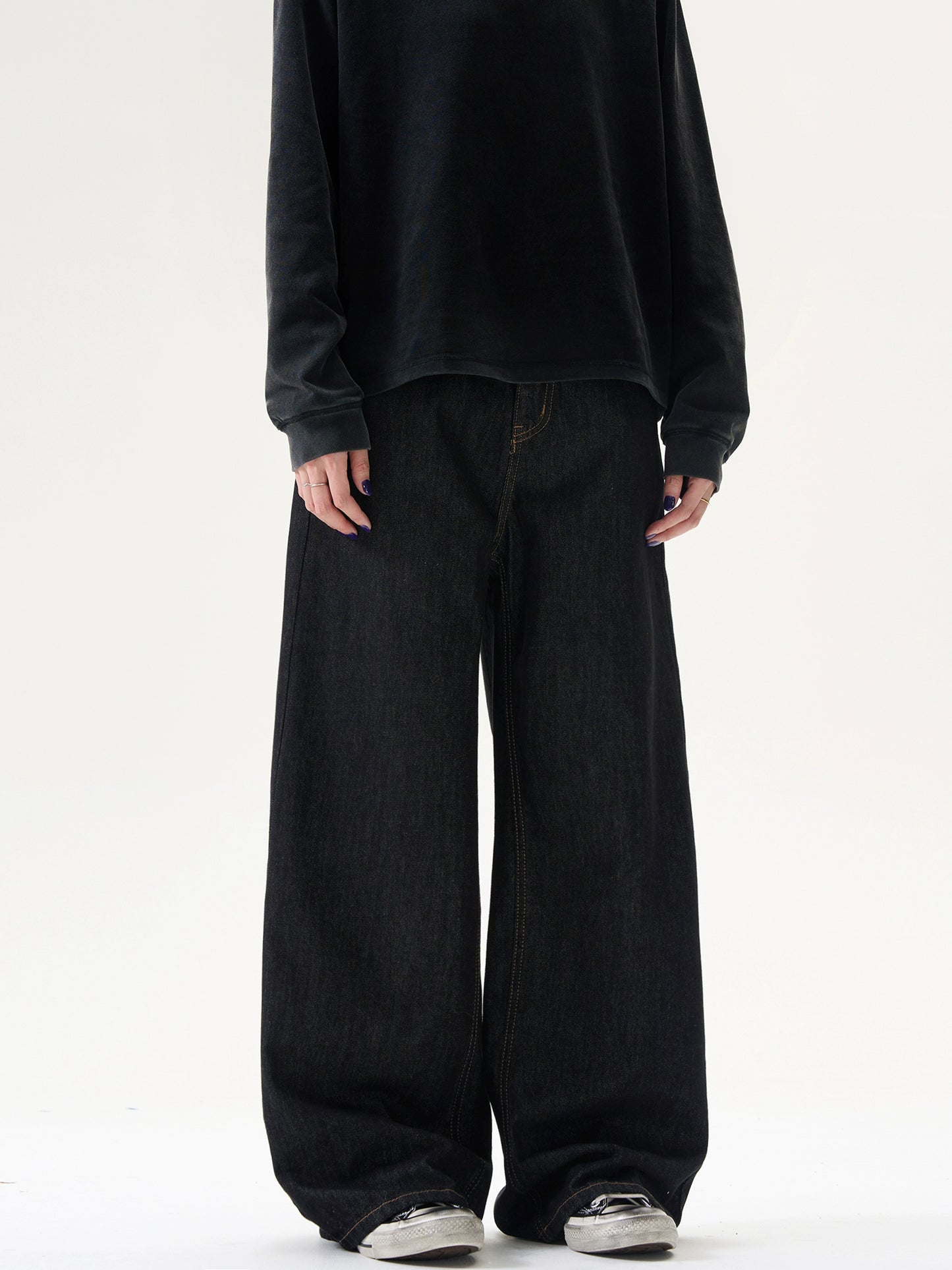 Classic Retro Straight Jeans