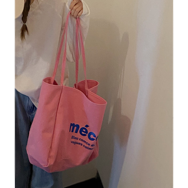 Large Canvas Tote Bag Women's Shopping Handbag