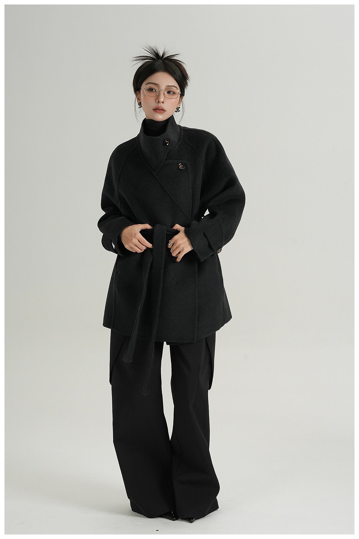 Premium Woolen Mid Length Coat