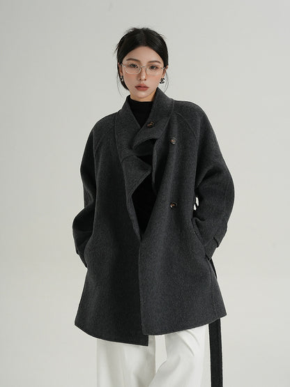 Premium Woolen Mid Length Coat