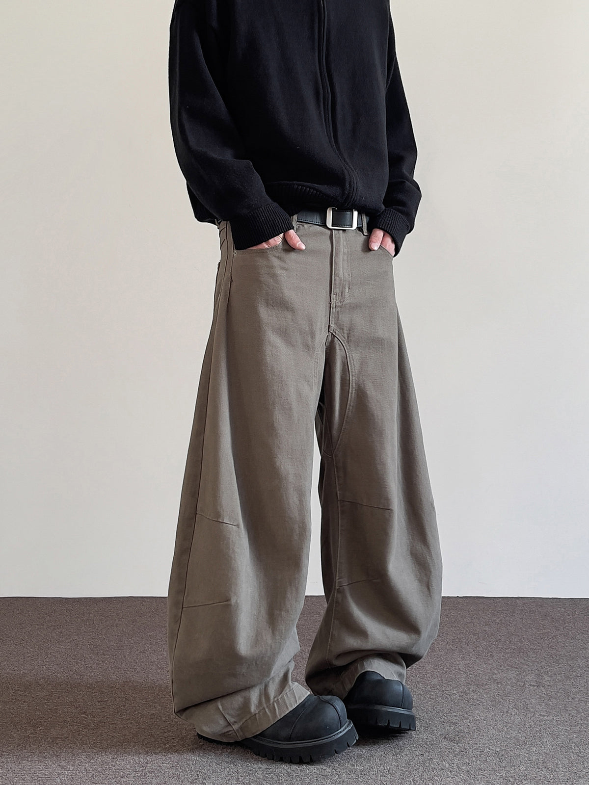 Vintage Cleanfit Oversize Washed Distressed Pants