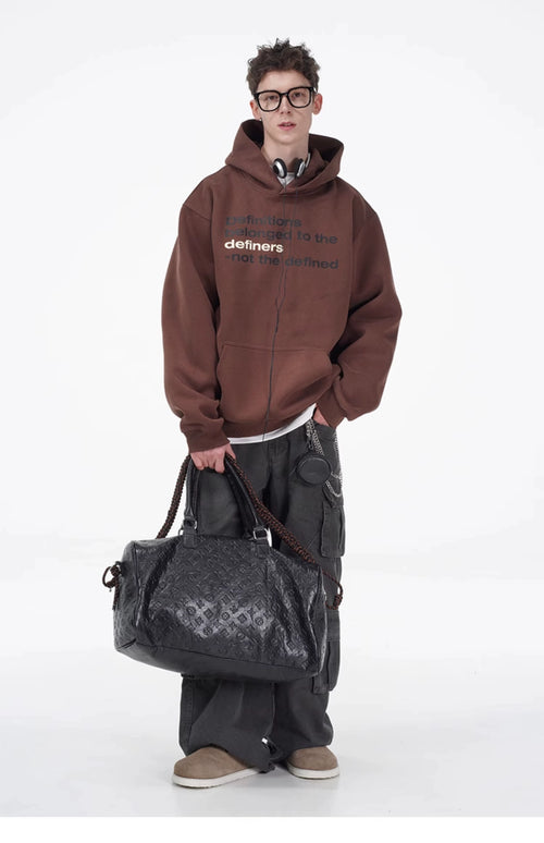 400g Definer Oversize Hoodie