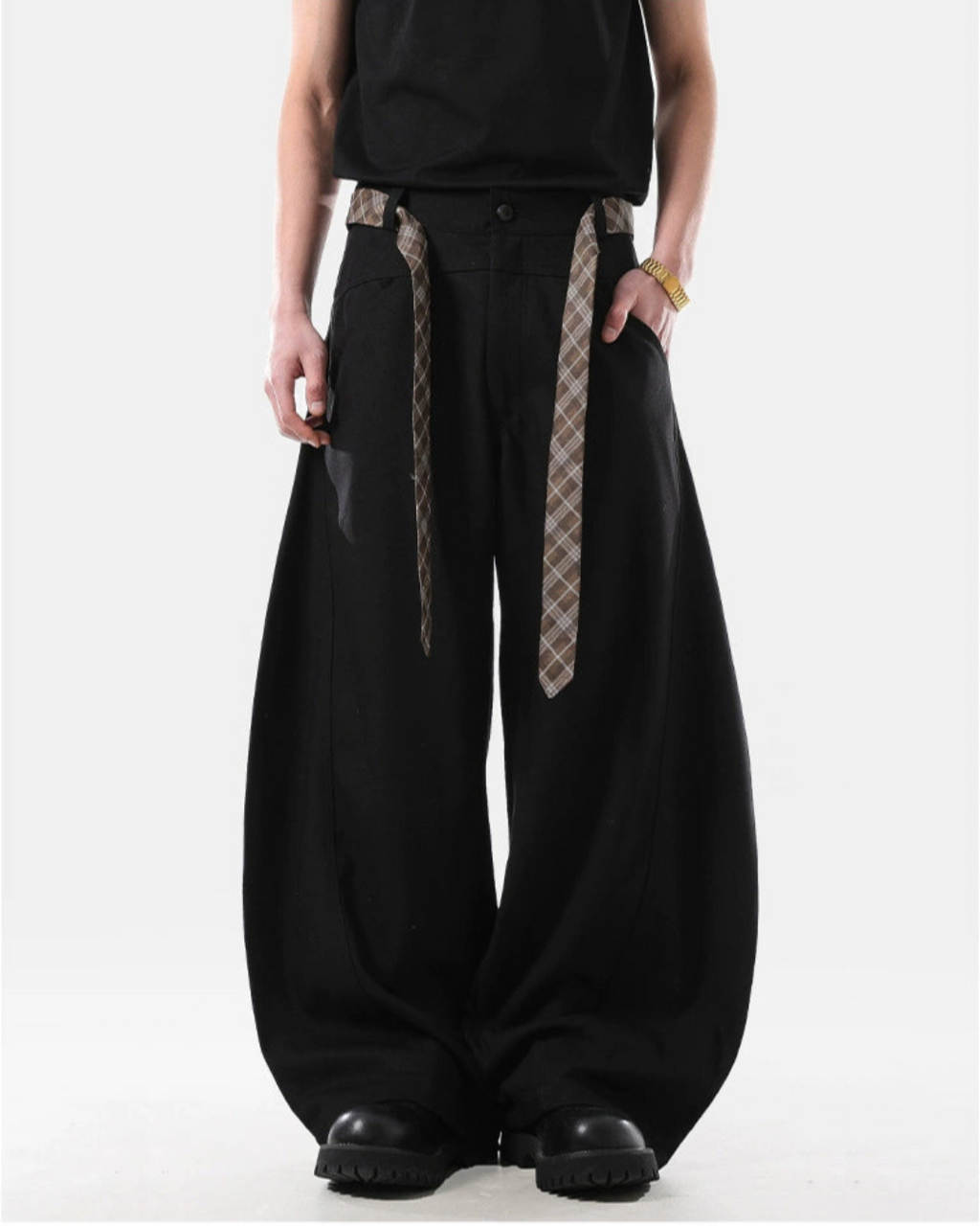 Cleanfit Wide Leg Drap Casual Pants
