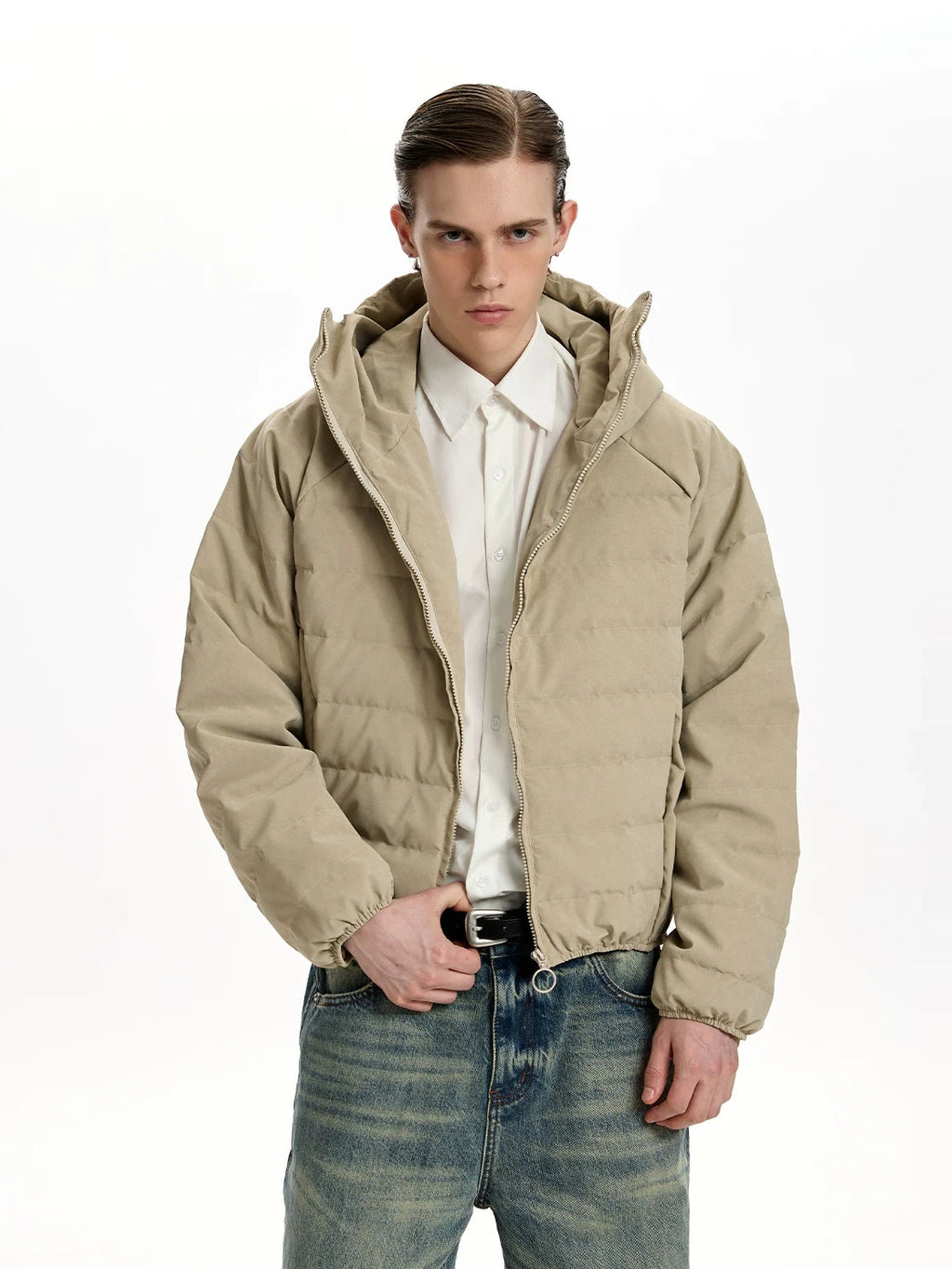 Hooded Down Puffer Jacket