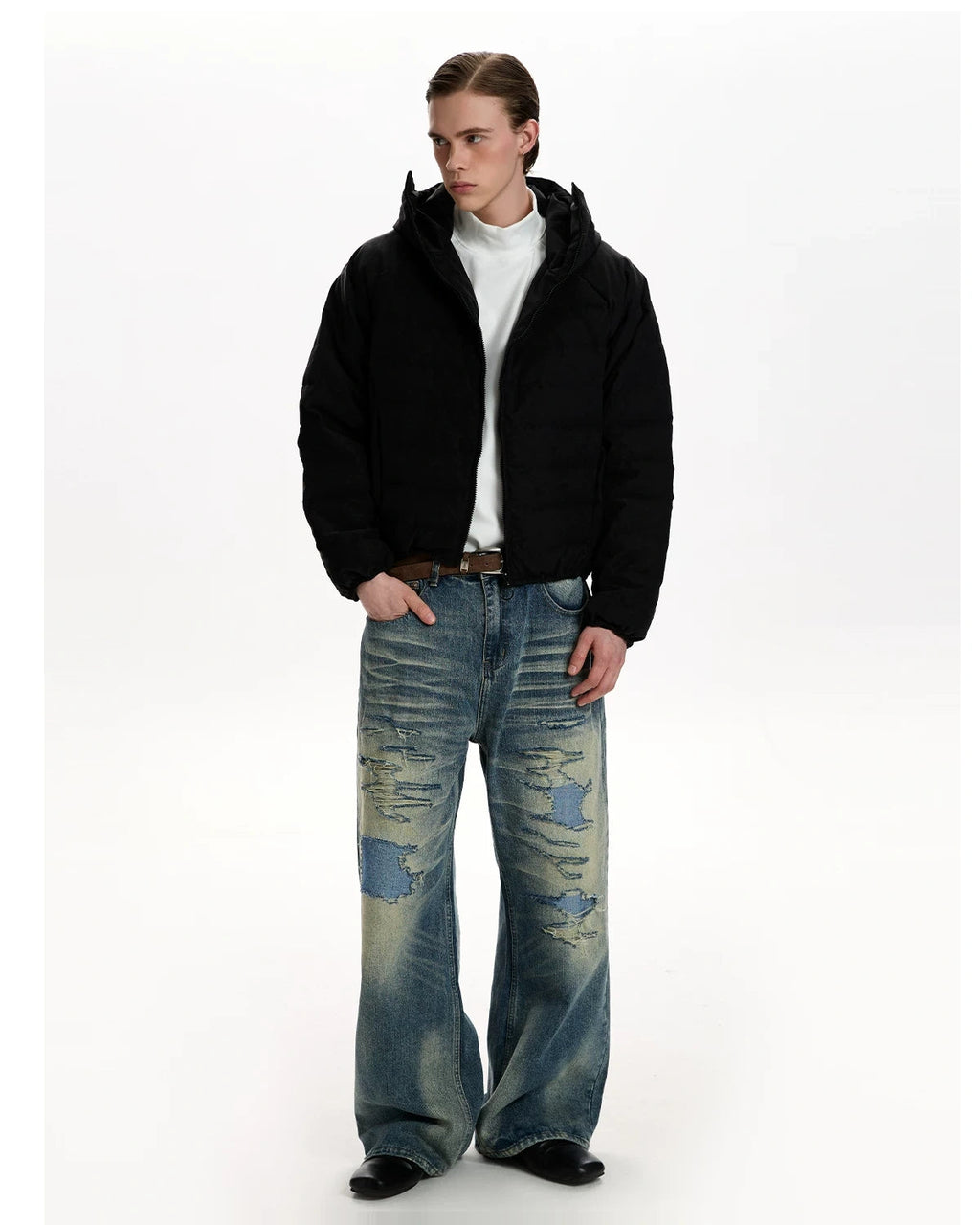 Hooded Down Puffer Jacket