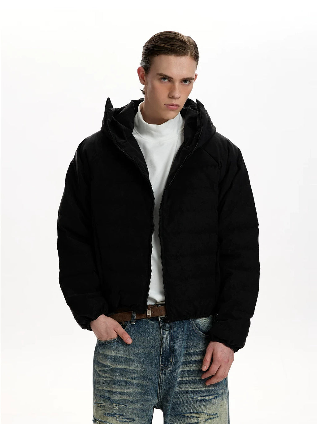Hooded Down Puffer Jacket
