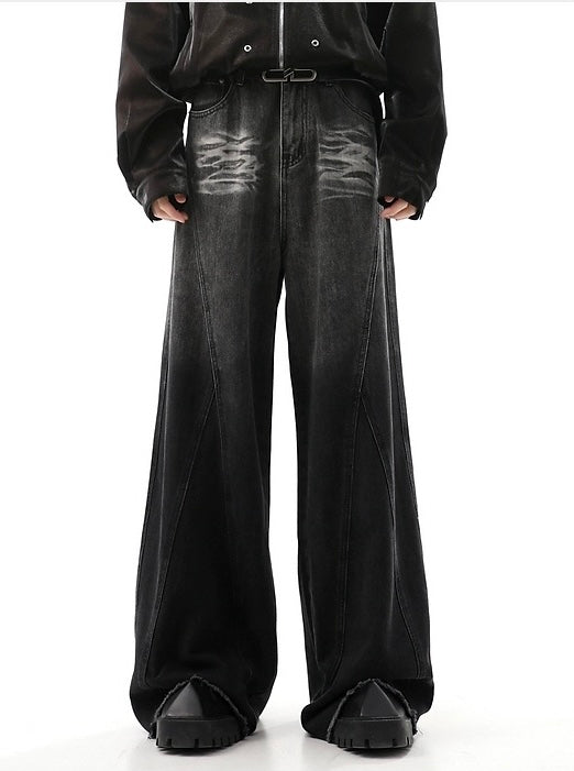 N.22004 Black Wide Leg Jeans