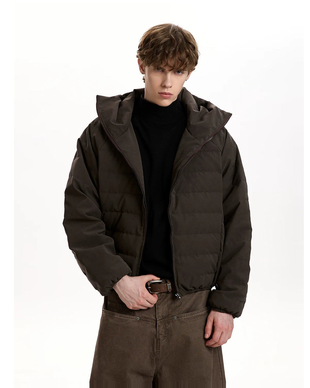 Hooded Down Puffer Jacket