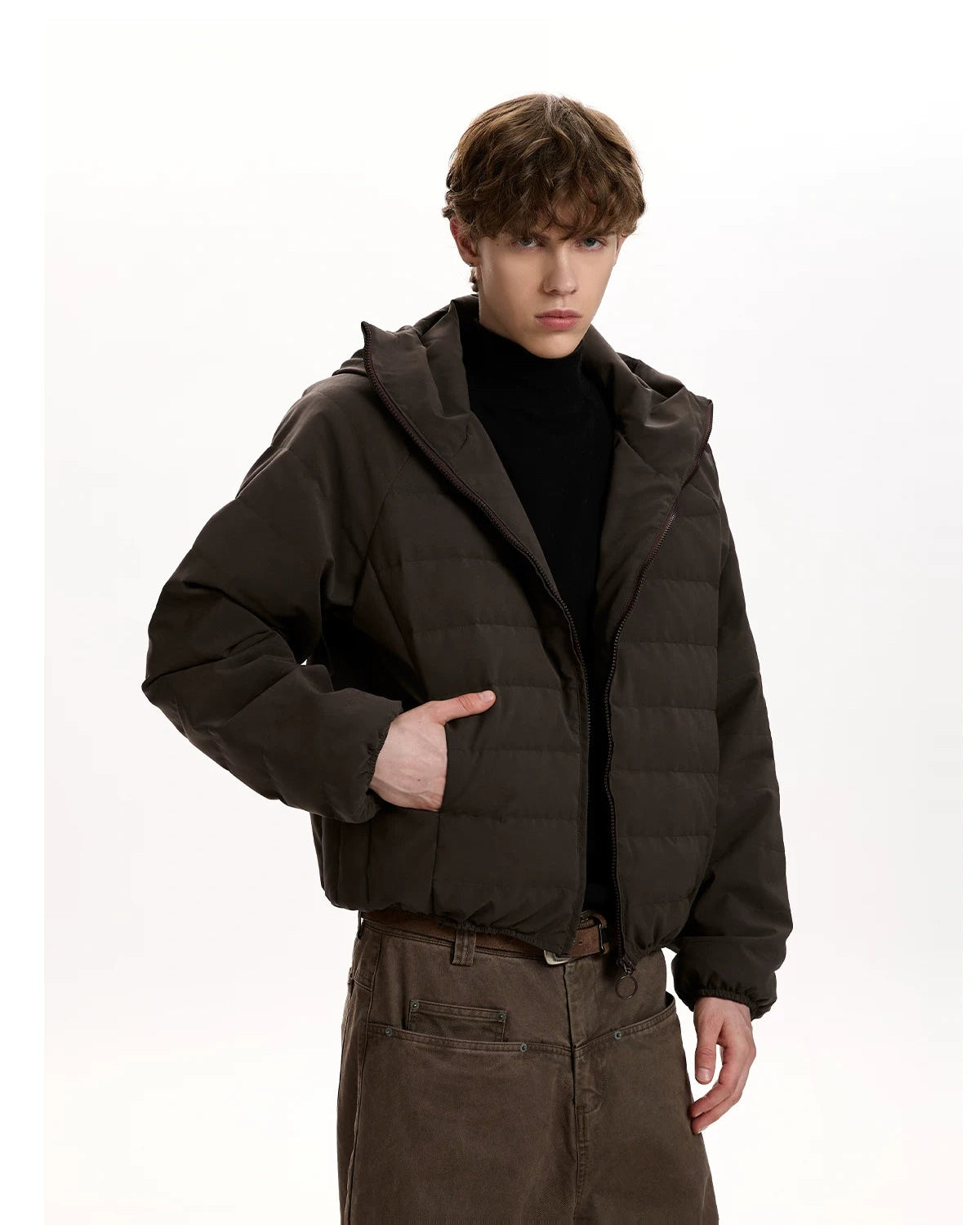 Hooded Down Puffer Jacket