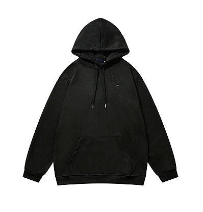 N.15004 Cross Embroidered Hoodie