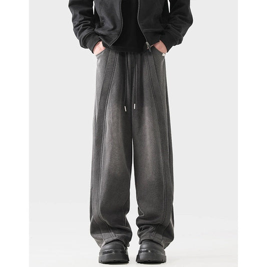 N.24005 Deconstructed Washed Loose Casual Pants