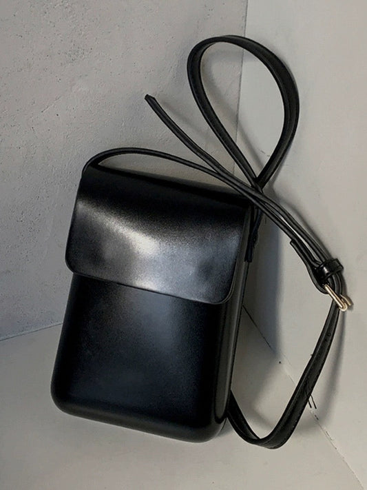 N.41001 Small Shoulder Crossbody Leather Bag