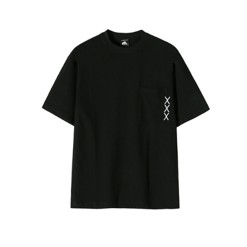 N.11006 X Pattern Single Pocket Tee